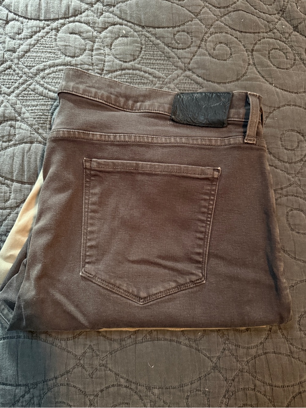 Gray Paige Federal Pants